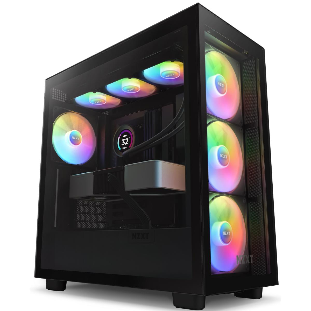 NZXT H7 Elite (2023) ATX Tempered Glass Mid Tower Gaming Case NZXT H7 Elite (2023) ATX Tempered Glass Mid Tower Gaming Case